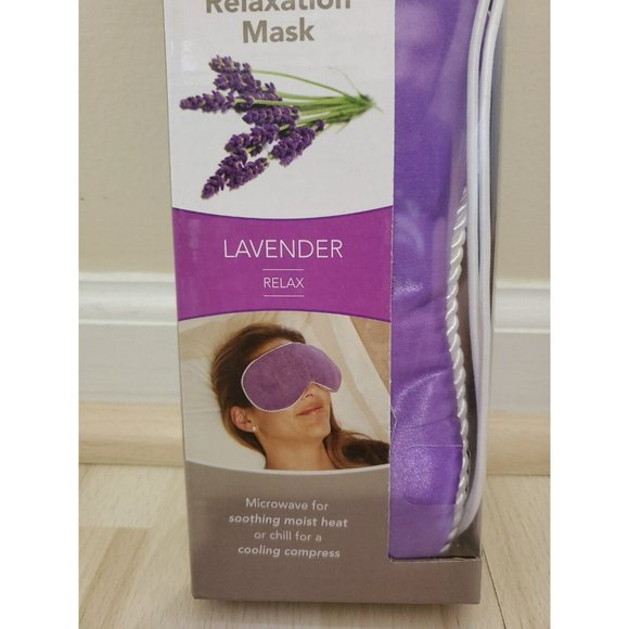The Original Bed Buddy Aromatherapy Relaxation Eye Mask, New Purple - Picture 2 of 3